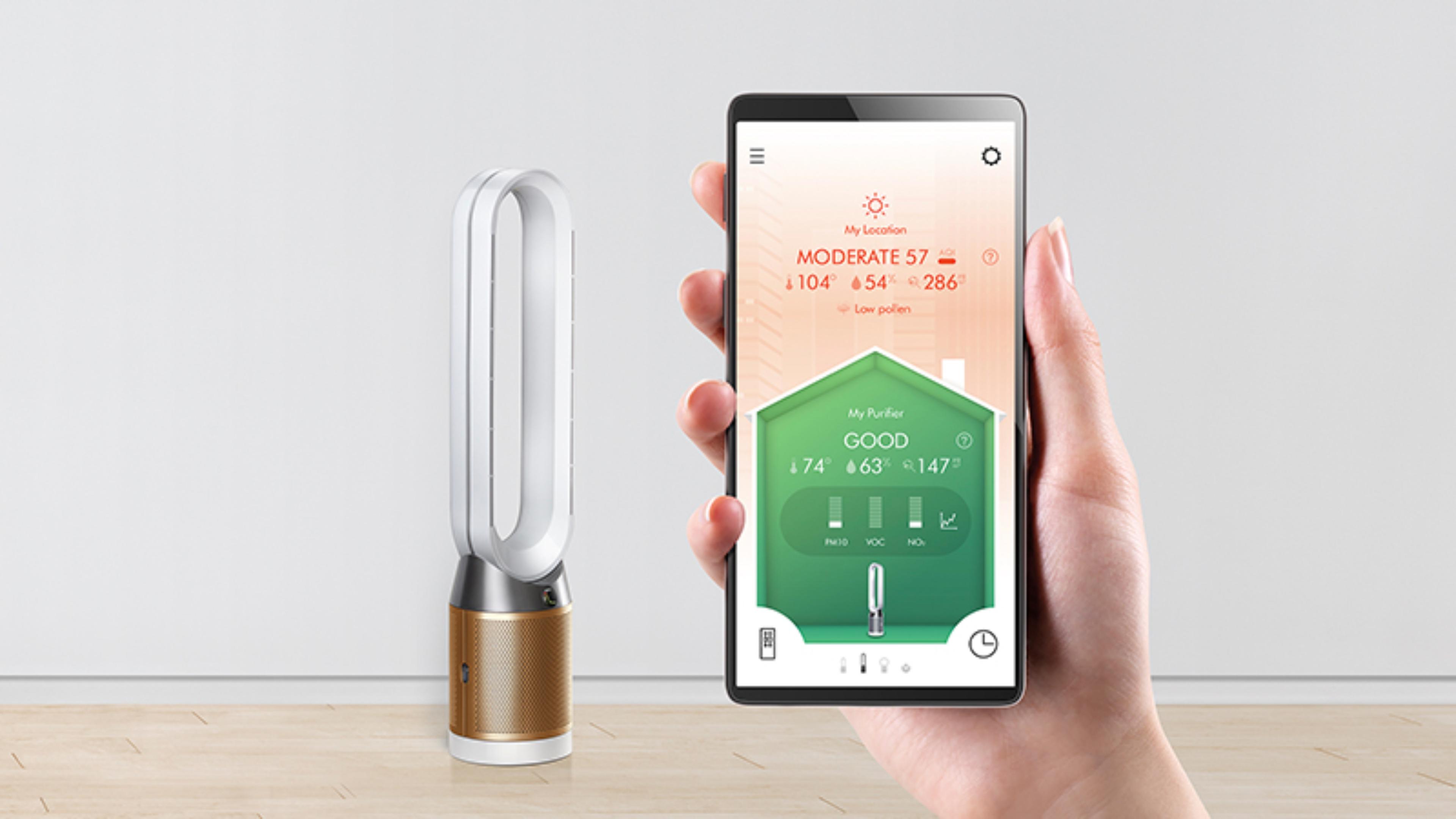 Quạt Không Cánh Dyson TP06