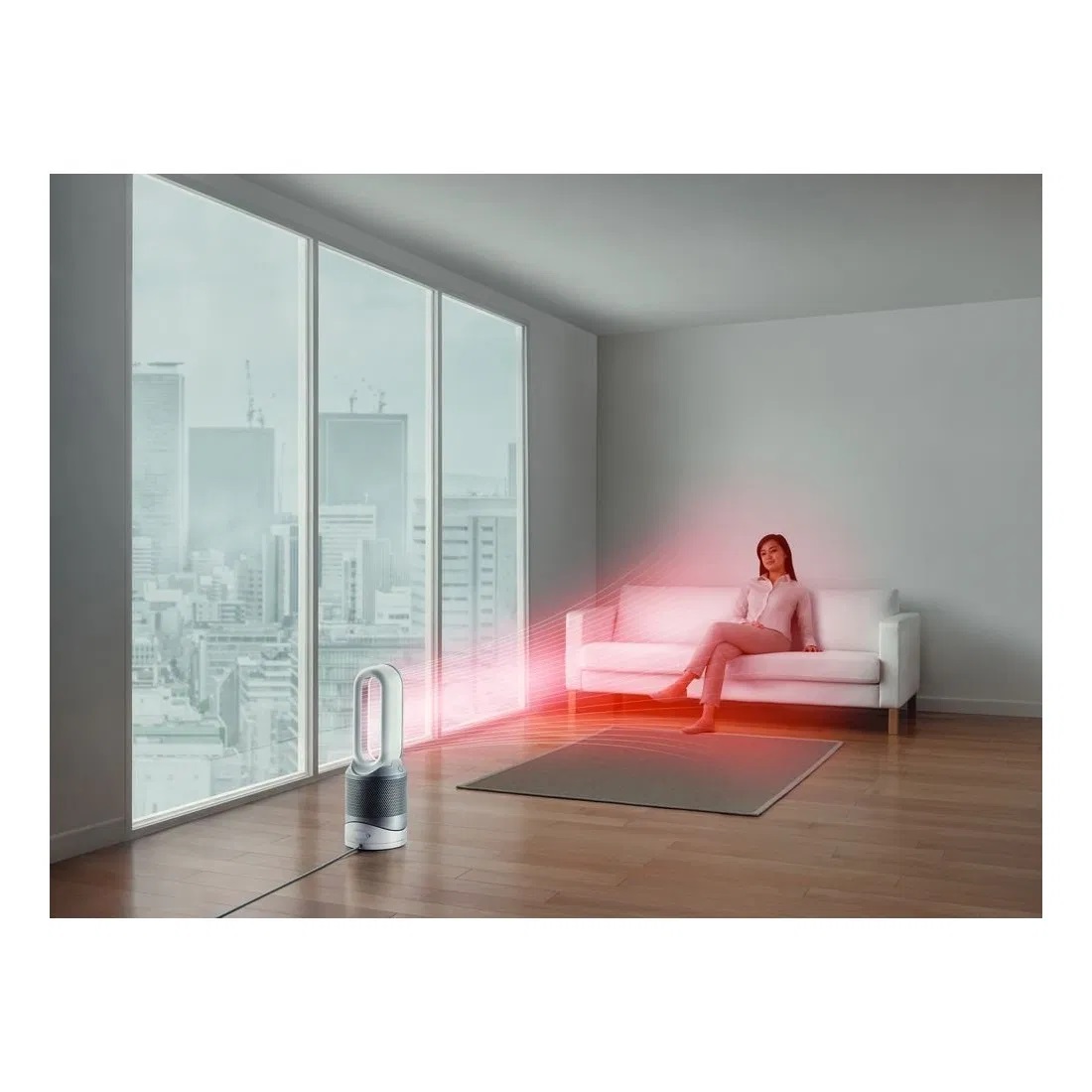 Quạt Không Cánh Dyson HP02